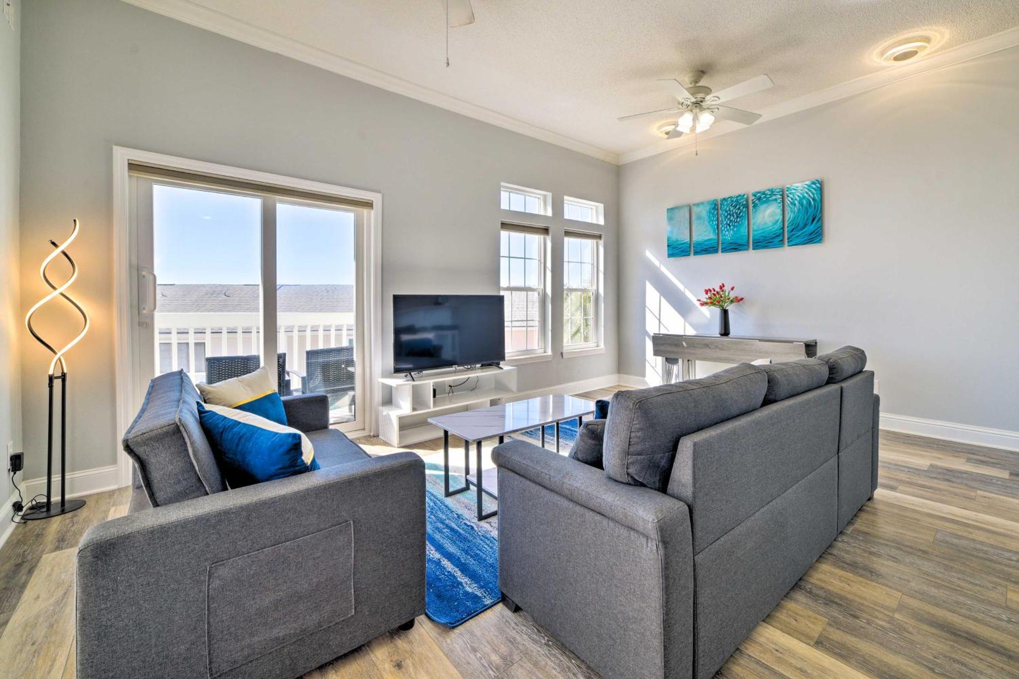 פנמה סיטי ביץ' Sunny Pcb Home With Balcony Steps To The Beach! מראה חיצוני תמונה